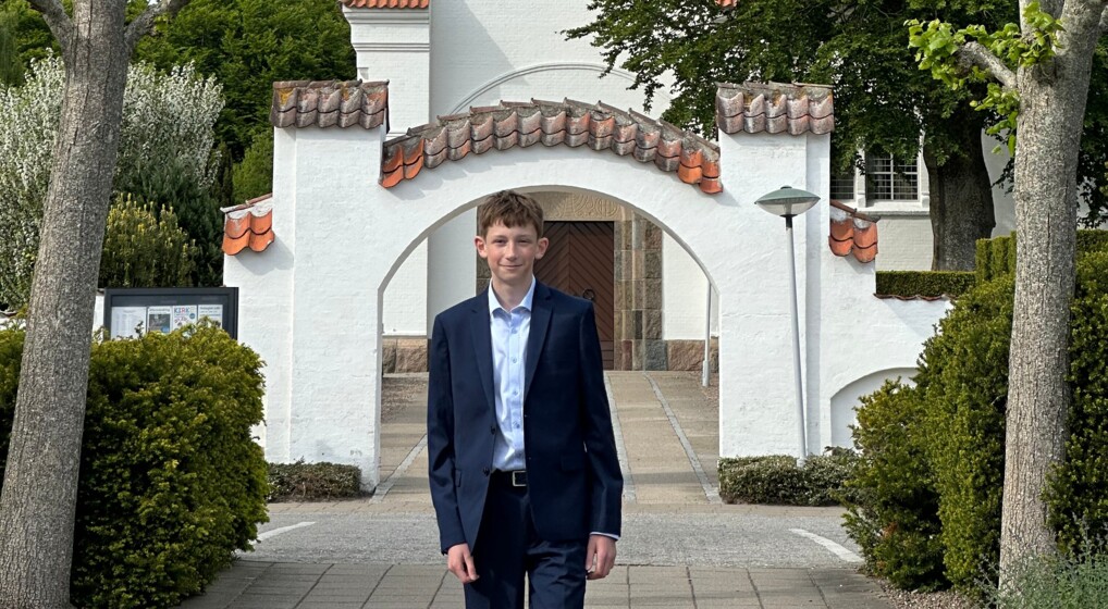 Konfirmand Carl Sørensen